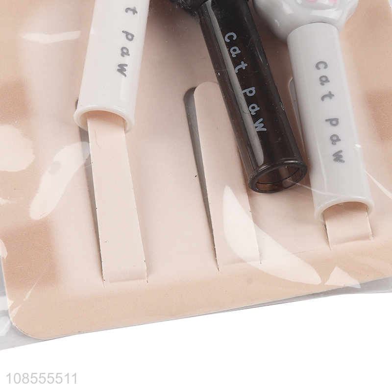 Factory price 3pcs plastic pencil caps pencil tip protectors