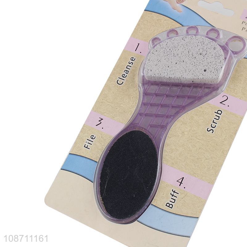 Wholesale dead skin remover pumice stone brush foot pedicure tool