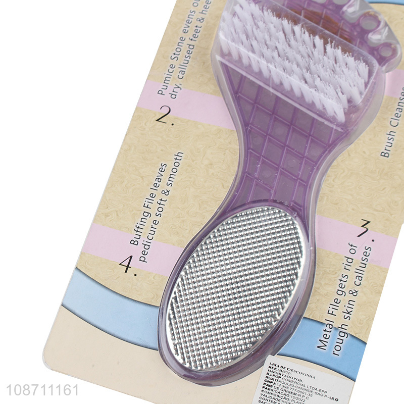 Wholesale dead skin remover pumice stone brush foot pedicure tool