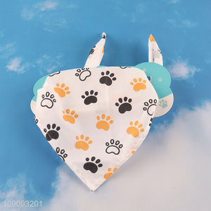 Good Quality Pet Scarf Dog Cat Bandanas Dog Puppy Saliva Towel