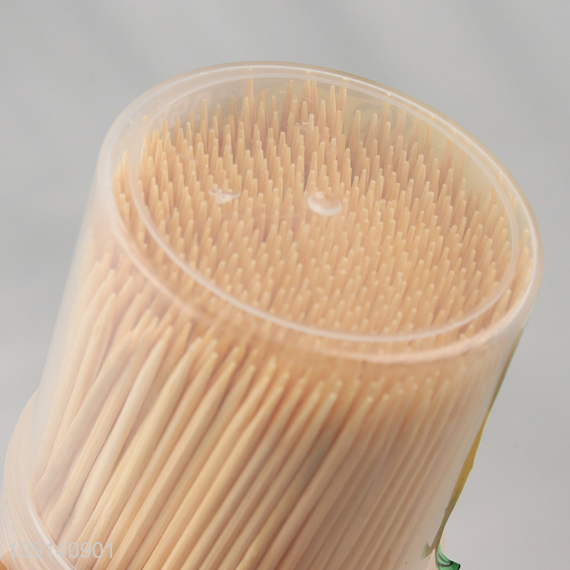 China Imports 350 Count Disposable Bamboo Toothpicks Picks for Appetizers