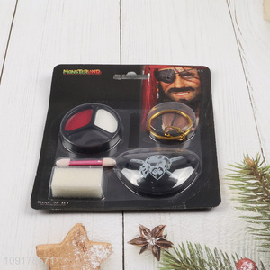 New Product Pirate Face Painting Kit Non-Toix Paints Halloween Makeup Kit
