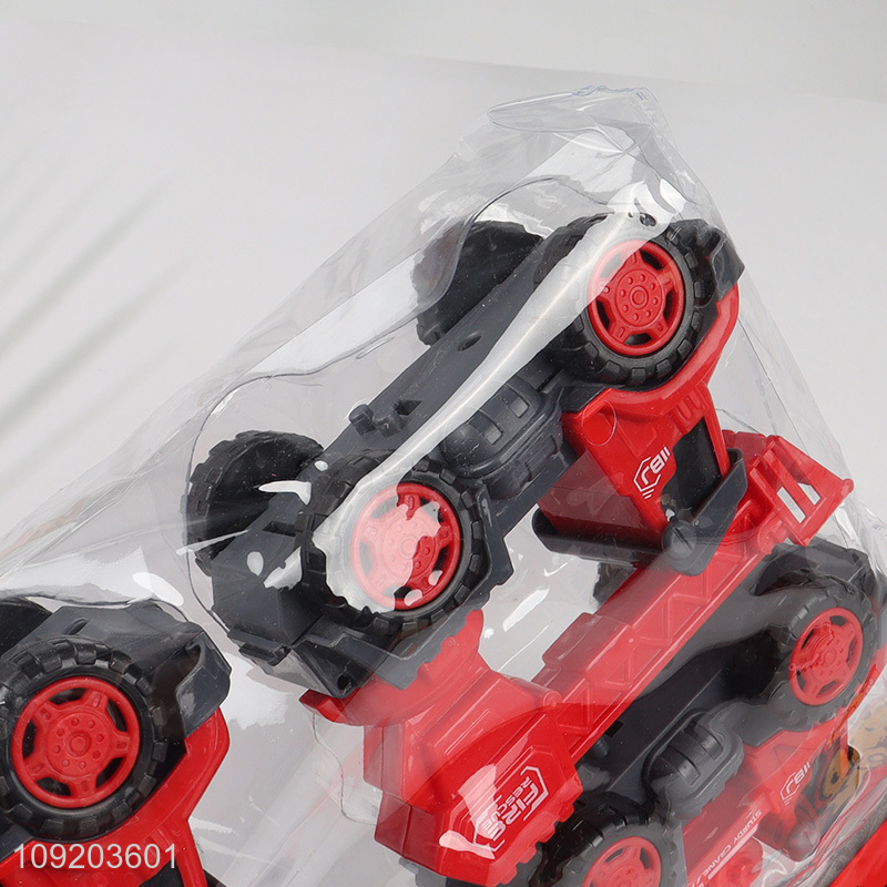 Yiwu market kids truck model toys fire engine truck toys for sale