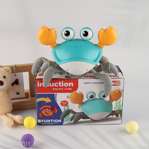 Wholesale Crawling Crab Baby Toy Electric Crab Toy for Kids Toddlers