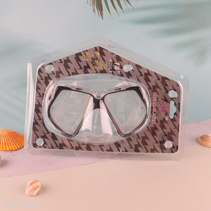 Factory Supply Adults Swim Goggles Anti Fog Plastic Swimming Masks