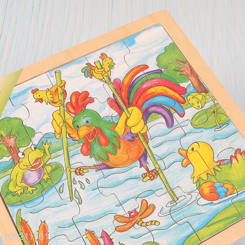 Good quality children wooden puzzle toys educational toys for sale