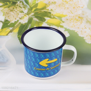 Wholesale Enamel Coffee Mug Enamel Drinking Cup for Indoor Outdoor