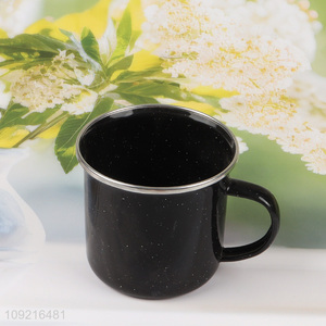 Hot Selling Portable Enamel Coffee Tea Mug Enamel Drinking Cup