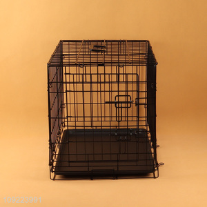 High Quality Dog Crate Dog Kannel with Plastic Leak Proof Tray