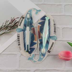 China factory children oral care soft bristle tooth cleaning toothbrush