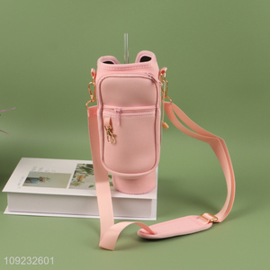 Hot Selling Neoprene Water Bottle Carrier Bag Water Bottle Pouch