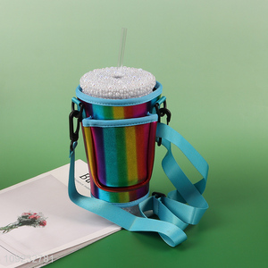 New Arrival Durable Shock Absorption Neoprene Water Bottle Carrier Bag