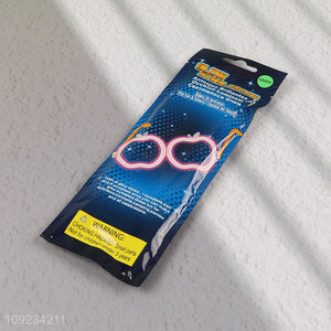 New Product Glow in The Dark Glasses Apple Shaped Glow Eyeglasses