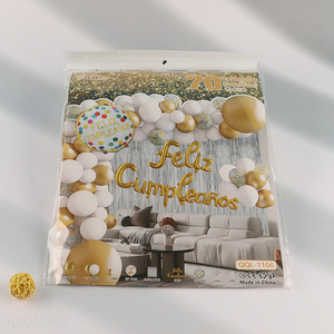 Top products home hotel party supplies aluminum foil balloon set for sale