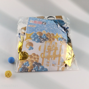 Good selling decorative party supplies aluminum foil balloon set wholesale