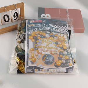 China wholesale party supplies wall decoer foil balloon set combination balloons