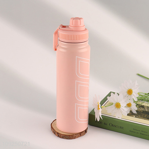 High Quality Portable Large Capacity Stainless Steel Insulated Sports Water Bottle