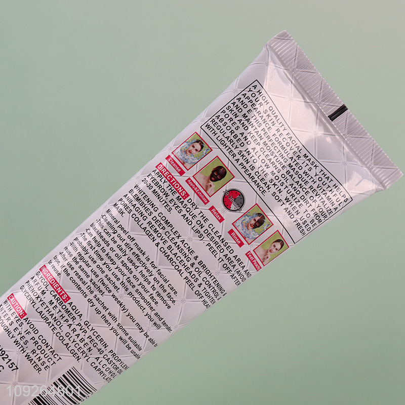 Good Quality Black Peel Off Mask Collagen Blackhead Remover Mask for Women Men