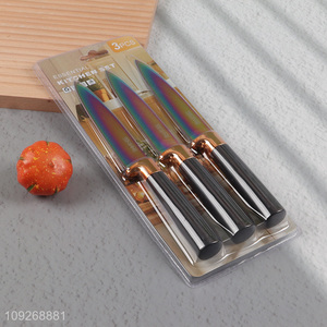 Hot Selling 3 Pieces Stainless Steel Multi-Purpose Kitchen Chef Knives Set