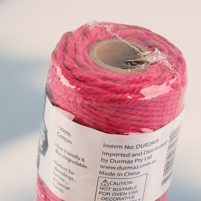 New product multicolor cotton kitchen baking twine wrapping rope