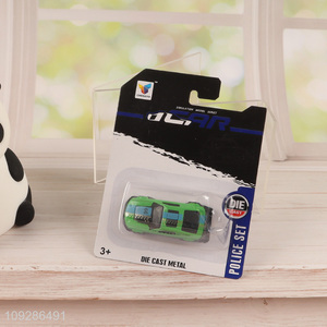 Good selling funny iecast model car sliding toys for kids