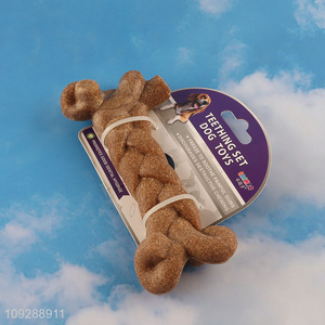 China wholesale pet chew toys teething toys for teeth cleaning