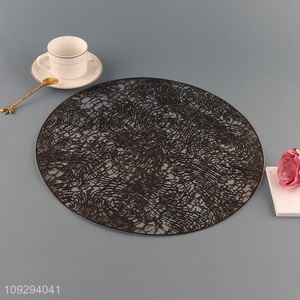 China products round tabletop pvc placemats dinner mat