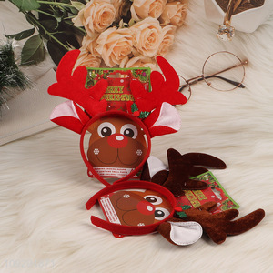 Good quality christmas hair hoop hair accessories for sale