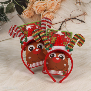 Popular products christmas hair hoop hair accessories for party