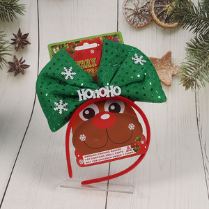 Factory direct sale christmas hair hoop hair accessories