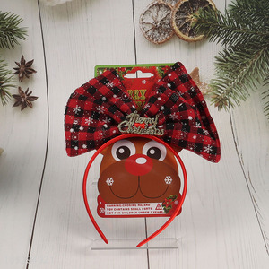 Factory supply christmas hair hoop hair accessories for party