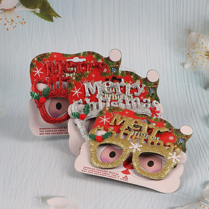 Top quality christmas party glasses christmas party supplies