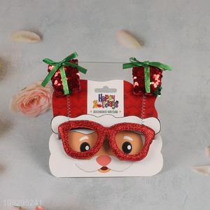 Hot items christmas decoration christmas party glasses for sale