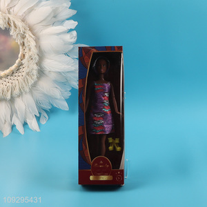 Good selling kids girls fashion doll dress doll