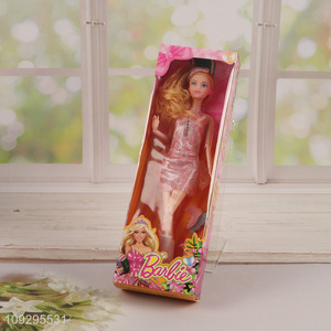 Most popular girls kids fashion doll dress doll