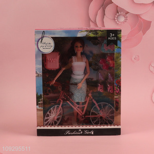 Most popular kids girls fashion doll dress doll