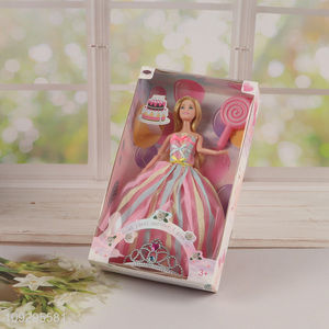 Best sale girls princess fashion doll dress doll