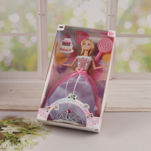 China products girls princess fashion doll dress doll