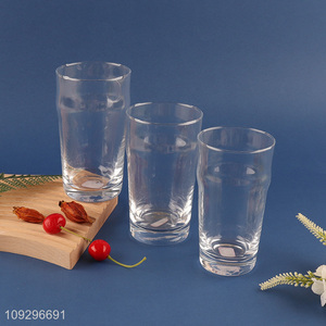 Good selling clear unbreakable glass cup beer cup