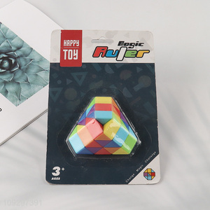 Hot items colorful educational toys magic ruler toys