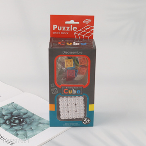 Hot sale building block rubik's cube toy magic cube toys