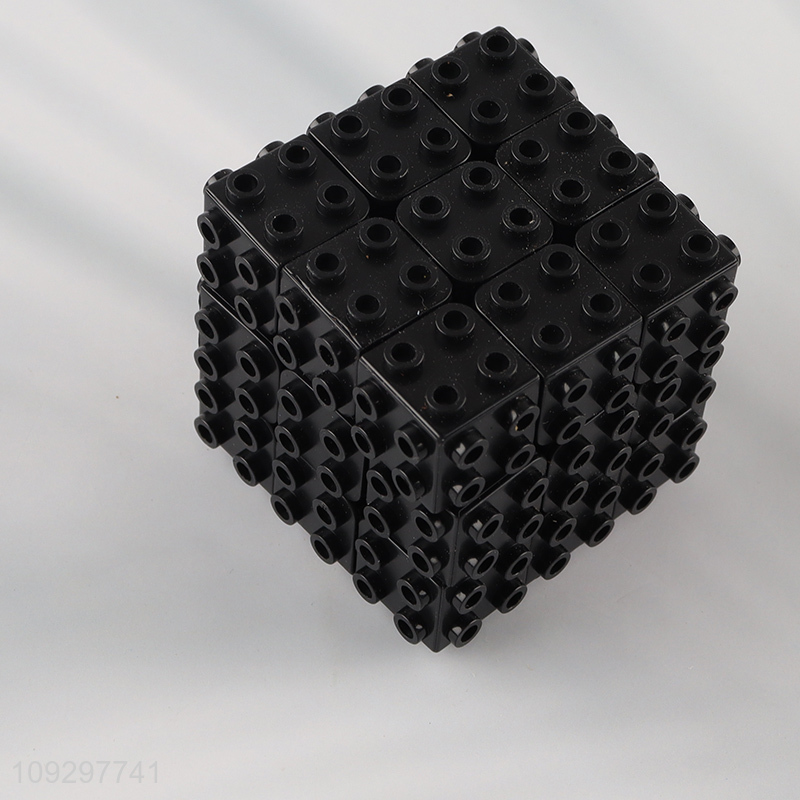Wholesale building block rubik's cube toy magic cube toys