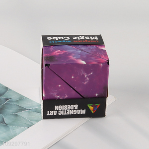 New arrival 3d changeable magnetic magic cube toys