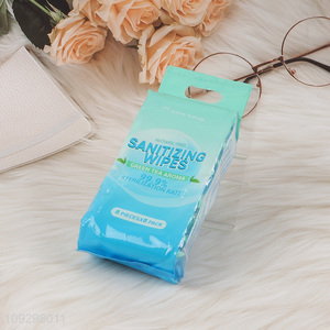 Most popular green tea aroma sanitizing wipes