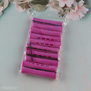 Most popular plastic hair care hair roller set for girls