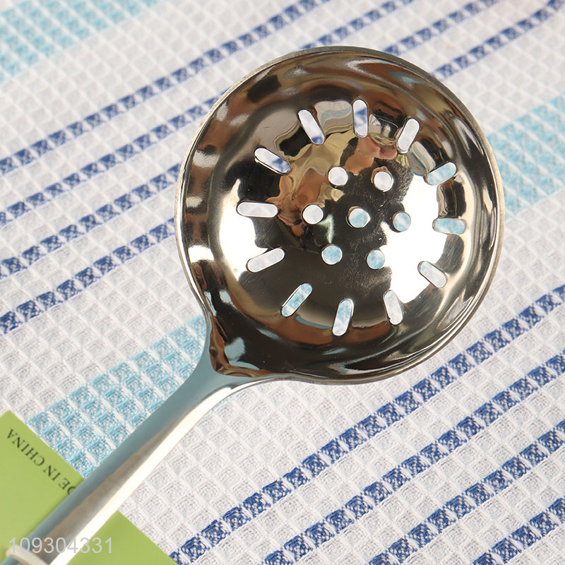 New arrival kitchen utensil stainless steel slotted spoon