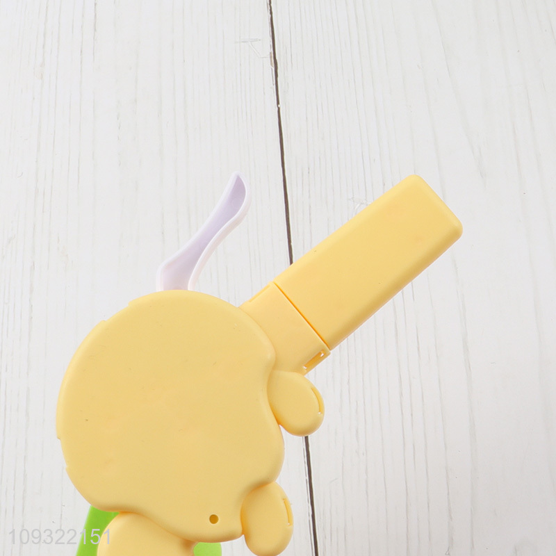 Good quality cartoon handheld press fan for summer