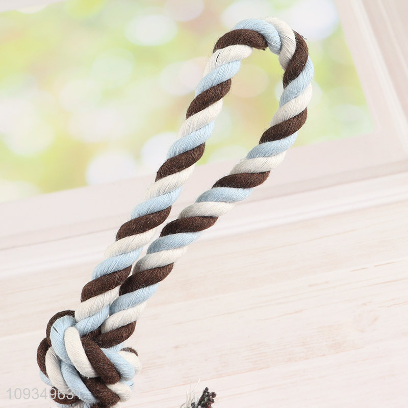 Hot selling pet cotton rope toys teething toys wholesale