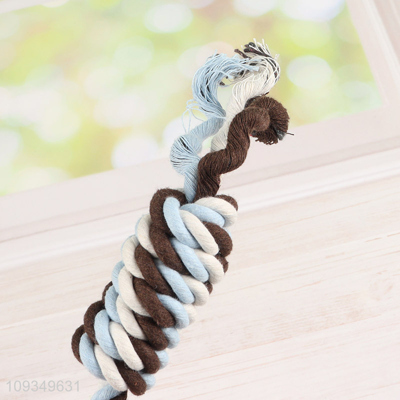 Hot selling pet cotton rope toys teething toys wholesale