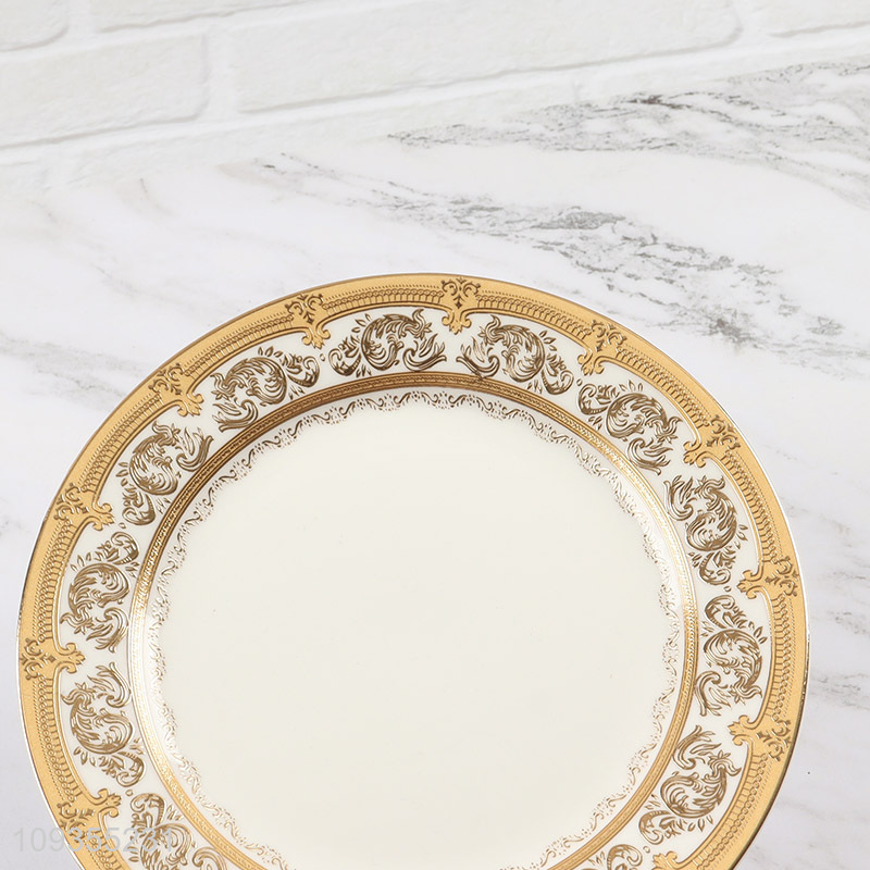 Best sale delicate design 6-inch flat plate